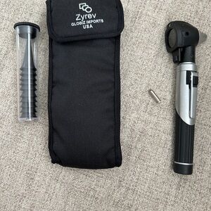 Zyrev Otoscope Set - Black and Silver